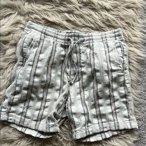 Men's Striped Casual Shorts